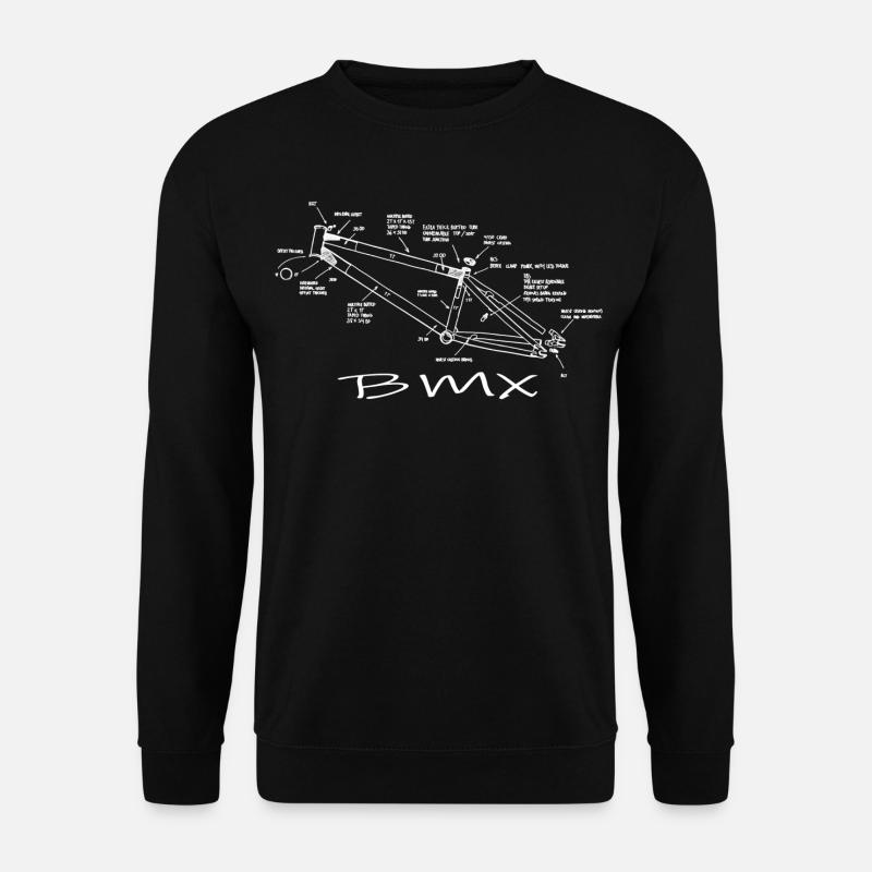 Vélo BMX - Sweat-shirt Unisexe - noir