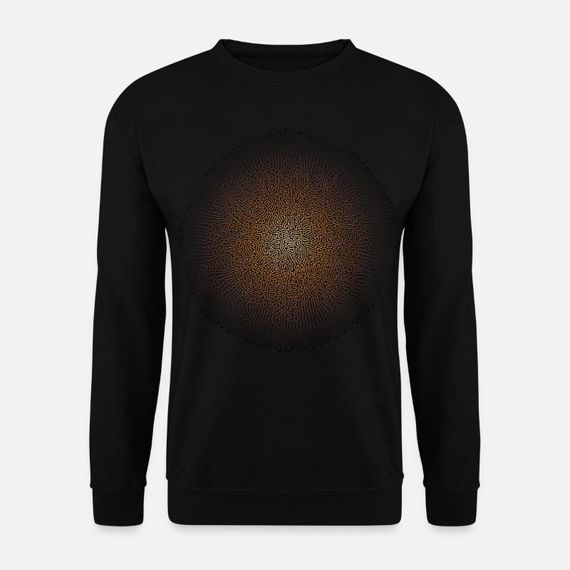 Mushroom Mycelium (Psychedelic Edition) - Unisex Sweatshirt - black