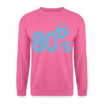 80's - Unisex Sweatshirt - pink - Front