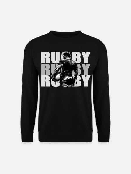 Rugby - Unisex Pullover - Schwarz