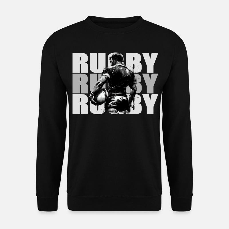 Rugby - Unisex Sweatshirt - black