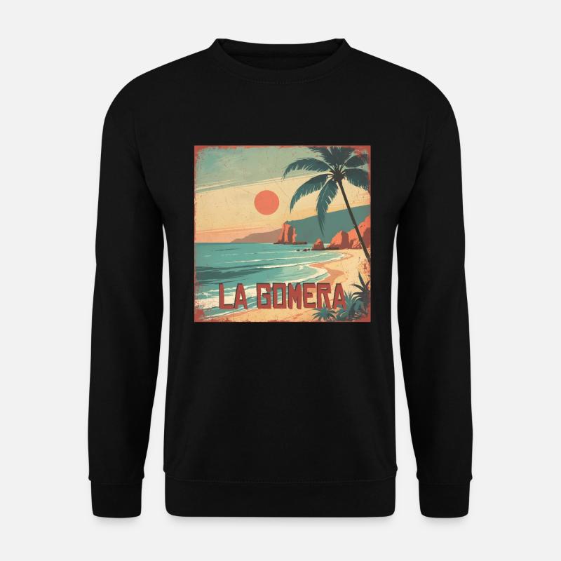 La Gomera - Unisex Pullover - Schwarz