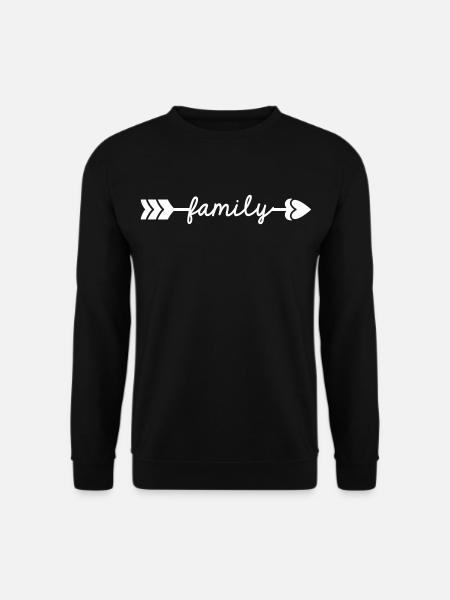Family - Unisex Sweatshirt - black