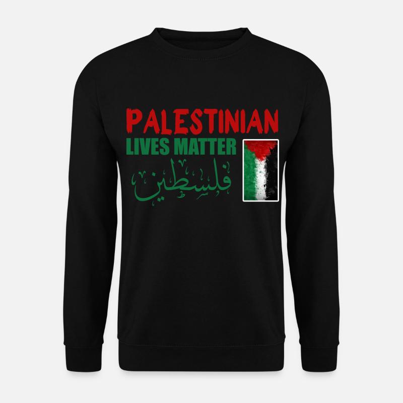 Palestinian Lives Matter - Unisex Sweatshirt - black