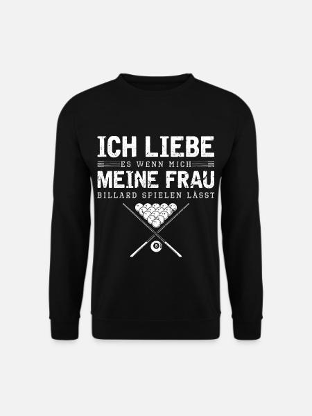 Pool Billard - Unisex Pullover - Schwarz