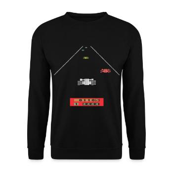 Race - Unisex Sweatshirt - black - Front - Alina (178cm) & Michal (187cm)