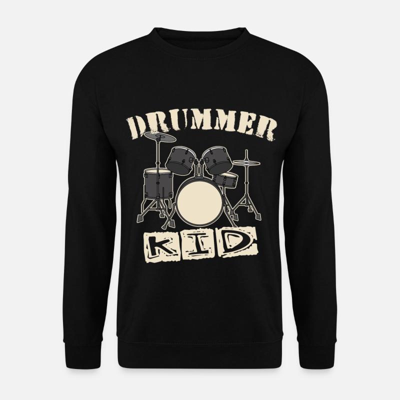 Trommeslager Kid - Unisex sweater - sort