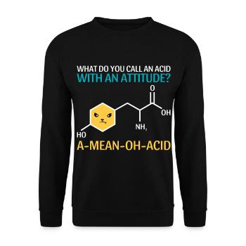T-shirt Smart Mathematics de l’Université des Sciences - Sweat-shirt Unisexe - noir - Devant - Alina (178cm) & Michal (187cm)