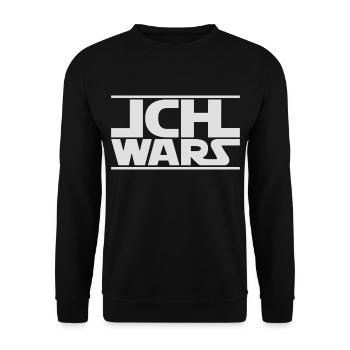Ich wars - Unisex Pullover - Schwarz - Vorne - Alina (178cm) & Michal (187cm)
