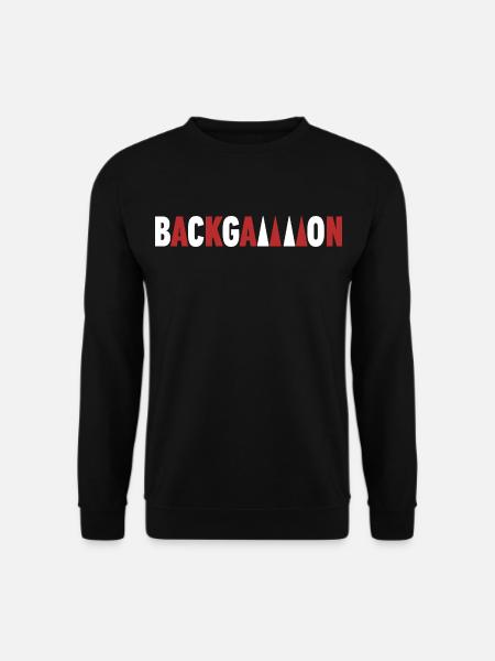 backgammon - Unisex Sweatshirt - black