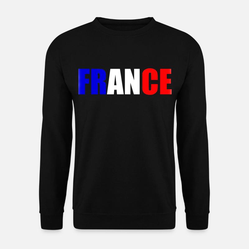 france - Unisex Pullover - Schwarz