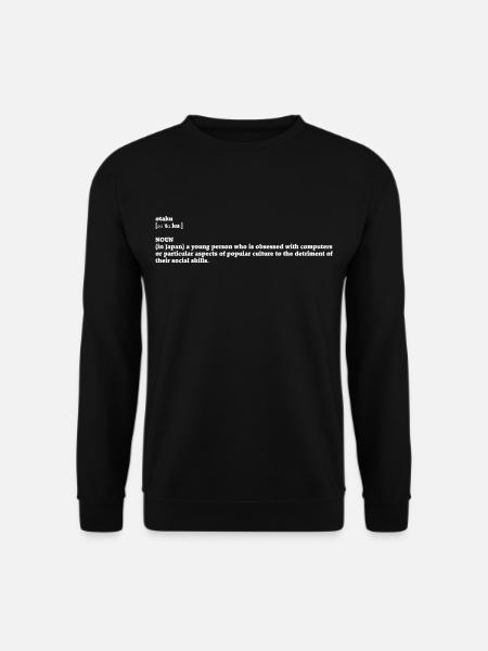 Otaku (nur Definition) - Unisex Pullover - Schwarz