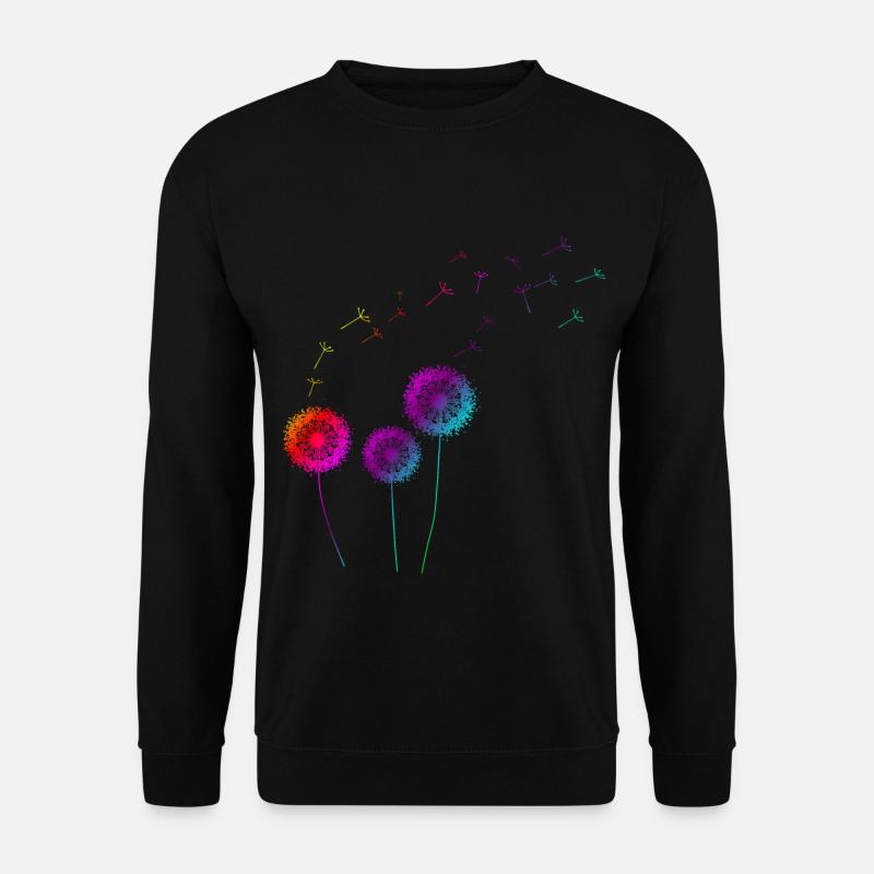 Pusteblumen Geschenkidee - Unisex Pullover - Schwarz