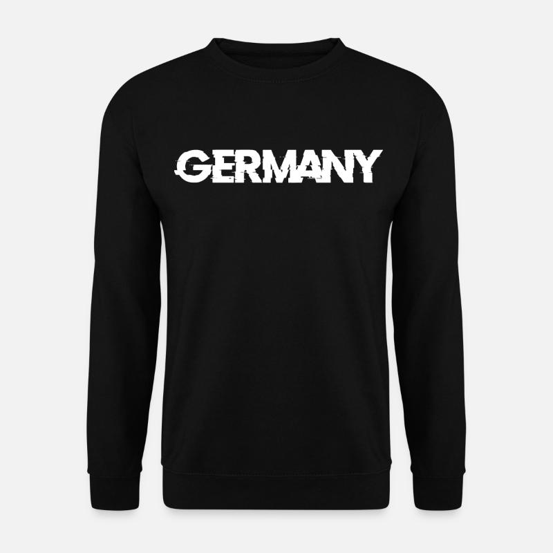 Germany Back - Unisex Sweatshirt - black