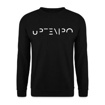 Schnelles Hardcore-Techno-Rave-Ensemble - Unisex Pullover - Schwarz - Vorne - Alina (178cm) & Michal (187cm)