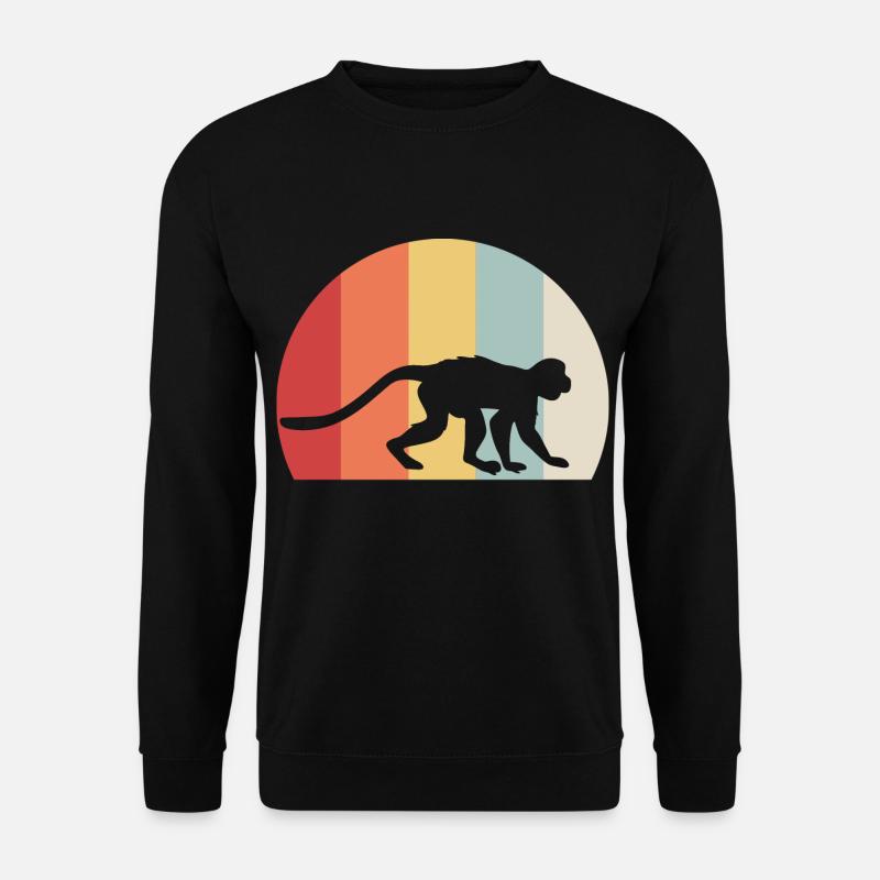 Äffchen - Unisex Pullover - Schwarz