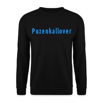 Puzenkallover - Unisex Sweatshirt - black - Front - Alina (178cm) & Michal (187cm)
