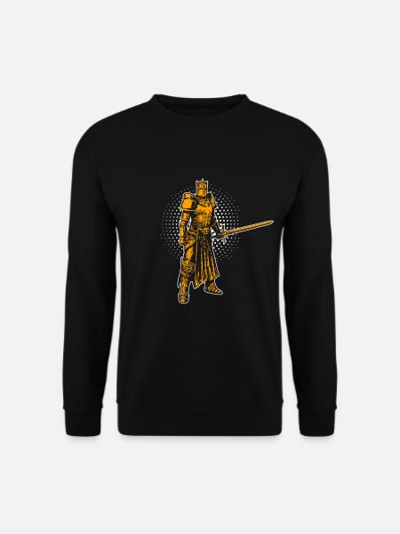 Ritter Mittelalter - Unisex Pullover - Schwarz