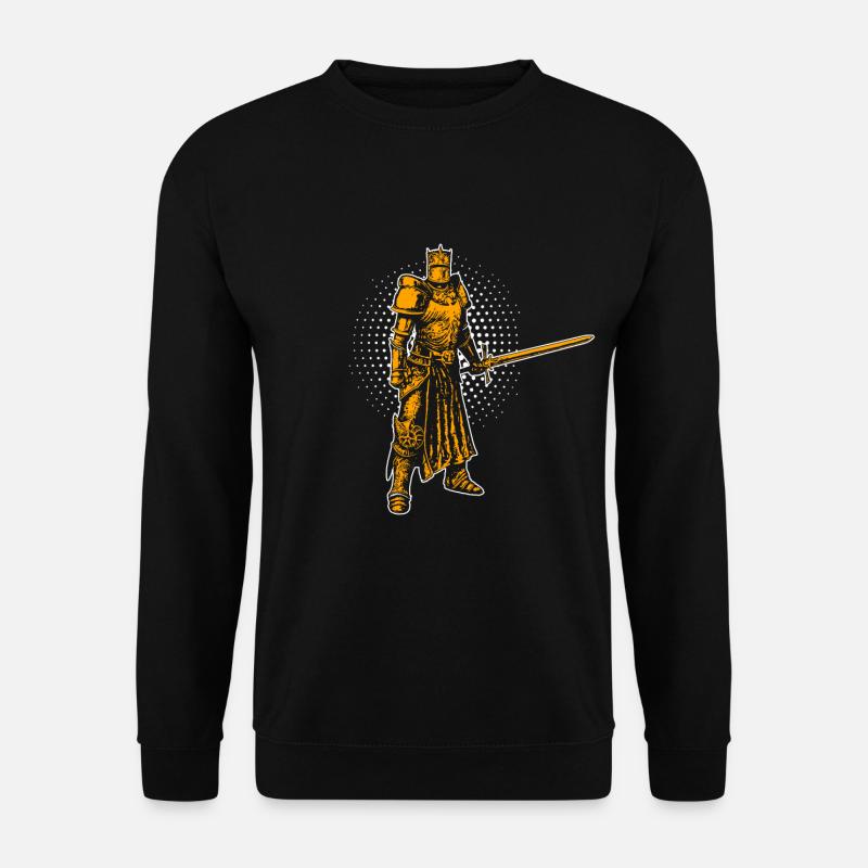 Ritter Mittelalter - Unisex Pullover - Schwarz