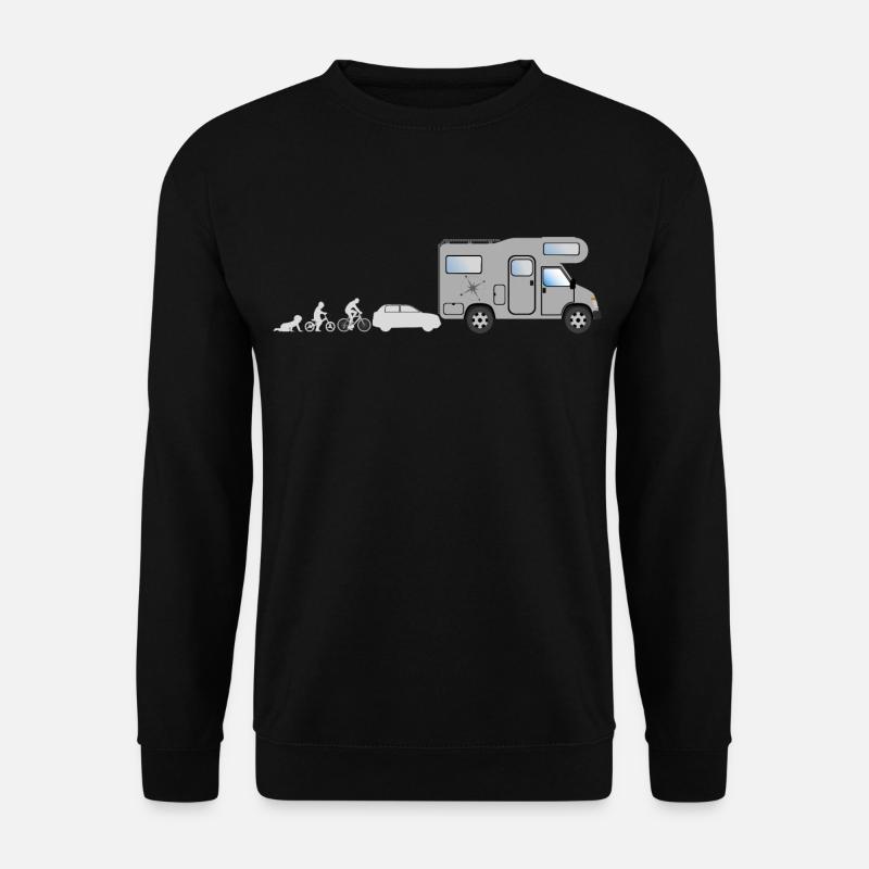 Evolution Camper - Unisex Pullover - Schwarz