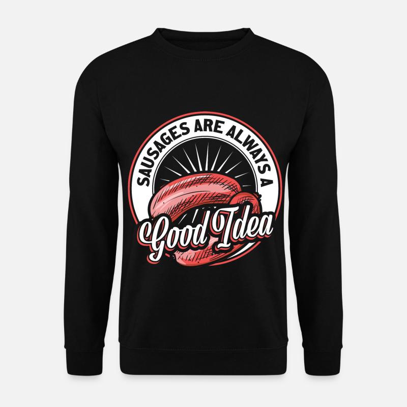 sausage - Unisex Sweatshirt - black