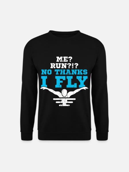 swimmer - Unisex Sweatshirt - black