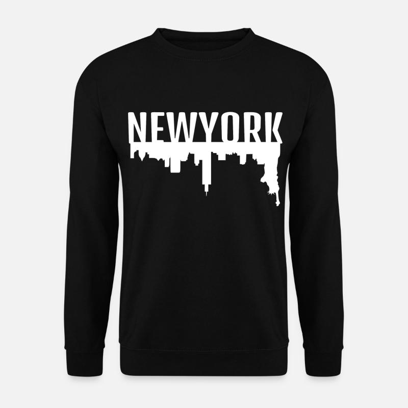 New York - Unisex Pullover - Schwarz