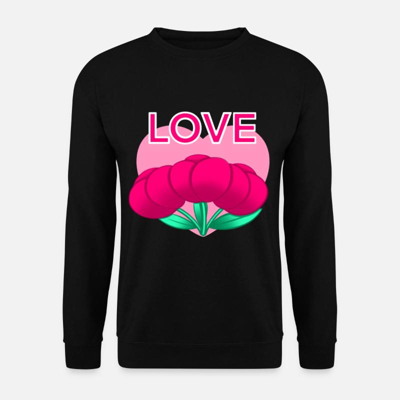LOVE - Unisex Sweatshirt - black