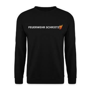 Schrietz - Sweat-shirt Unisexe - noir - Devant - Alina (178cm) & Michal (187cm)