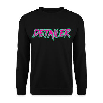 Car Detailer, Car Lover, Vehicle Detailer - Unisex Sweatshirt - black - Front - Alina (178cm) & Michal (187cm)