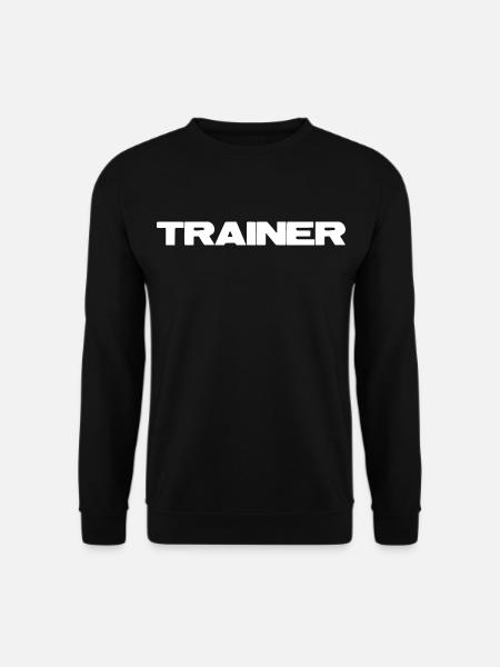 Trainer Power - Unisex Sweatshirt - black