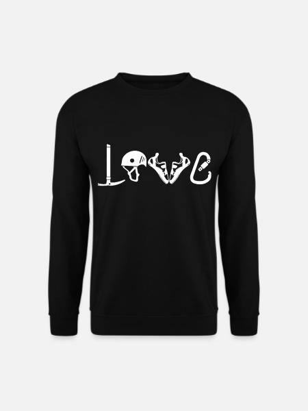 Love Climbing - Unisex Sweatshirt - black