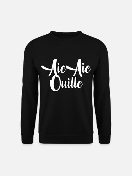 OuchEar - Unisex Sweatshirt - black