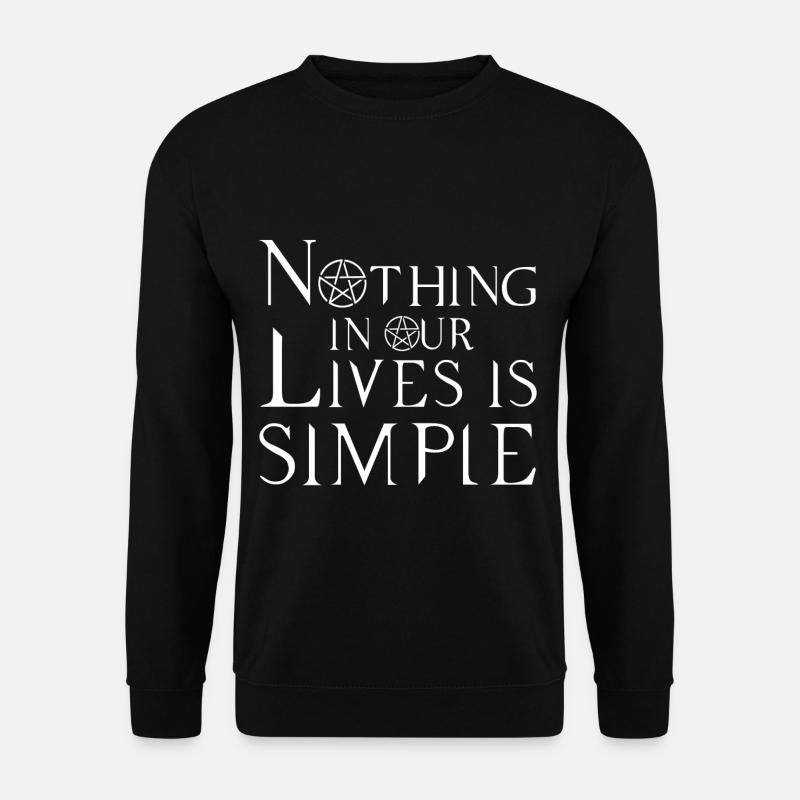 NOTHING, GESCHENK - Unisex Pullover - Schwarz