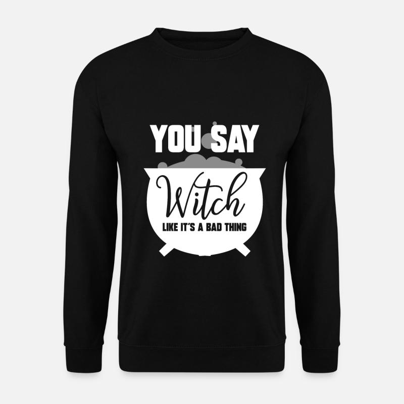WITCH, GIFT - Unisex Sweatshirt - black