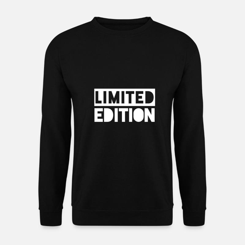 Limited Edition - Unisex Pullover - Schwarz