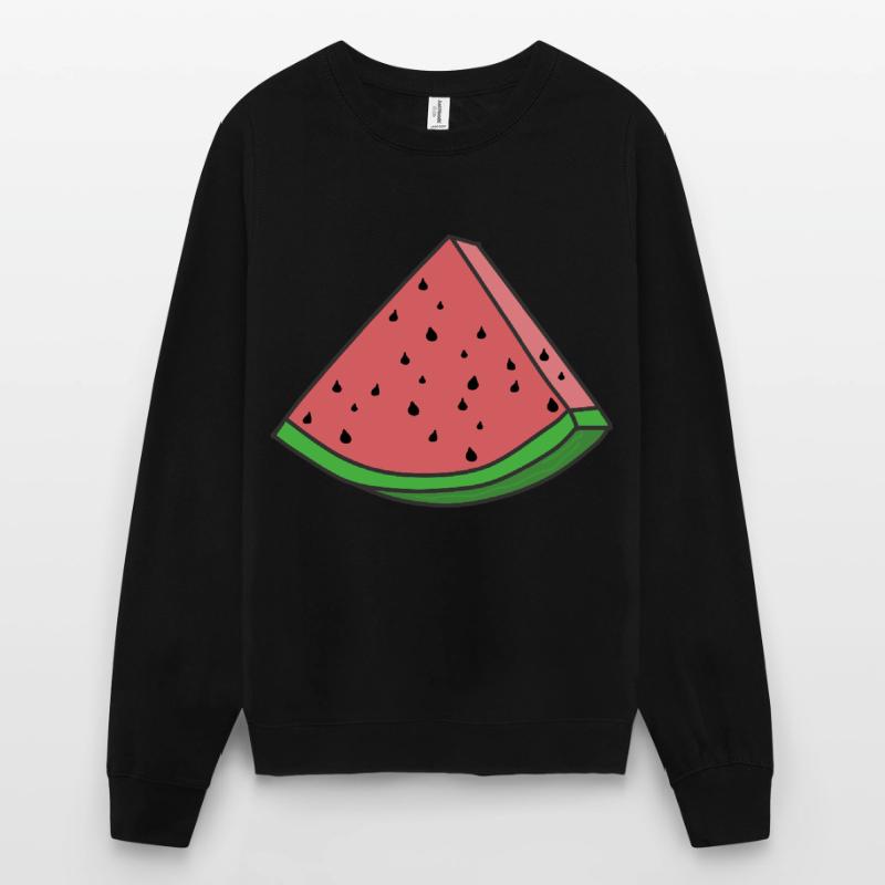 Pastèque Pastèque Pièces de pastèque Sweat-shirt Unisexe