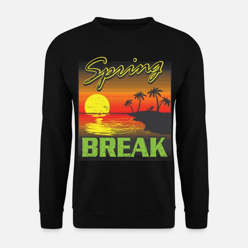 Spring Break - Sweat-shirt Unisexe - noir
