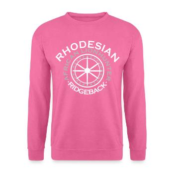 Rhodesian Ridgeback - Sweat-shirt Unisexe - rose - Devant