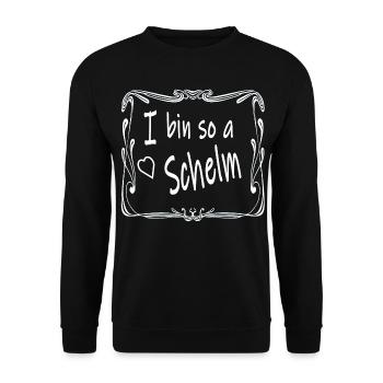 Je suis un voyou, Bavarian Love Bayer Gift - Sweat-shirt Unisexe - noir - Devant - Alina (178cm) & Michal (187cm)