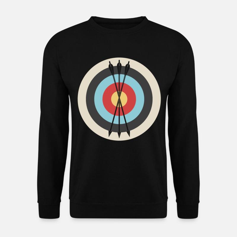 Pfeil Und Bogen - Unisex Pullover - Schwarz