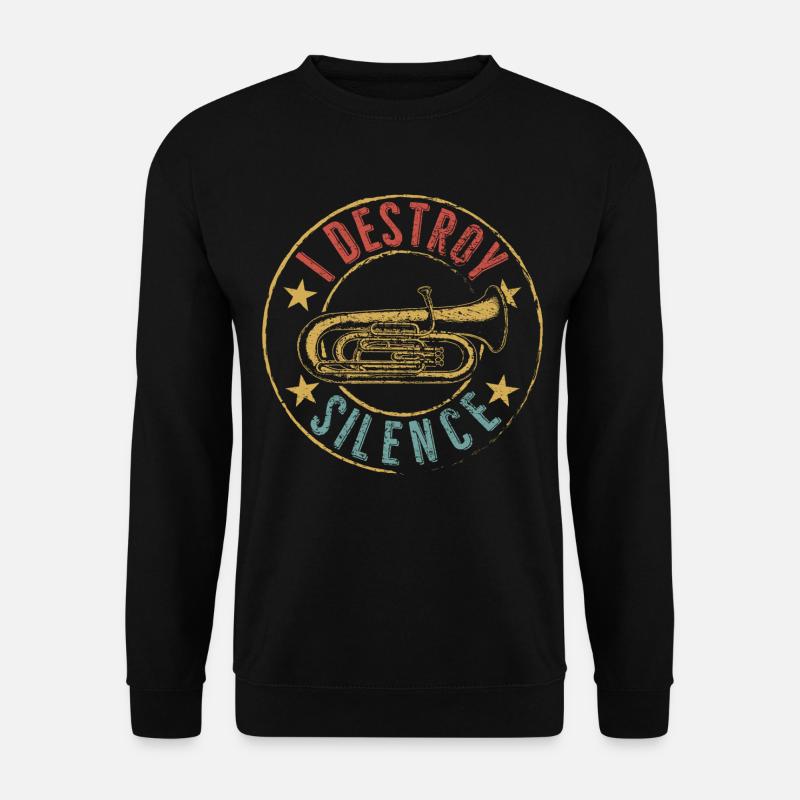 Trompeter - Unisex Pullover - Schwarz