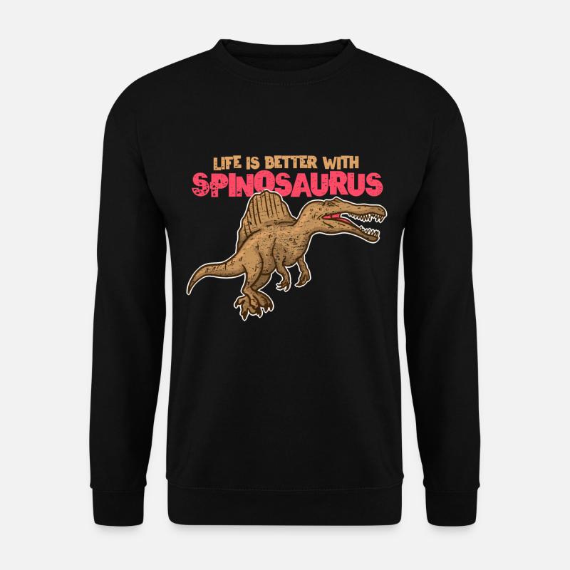SPINOSAURUS - Unisex Sweatshirt - black