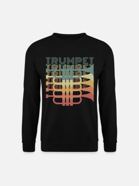 Trumpet Trombone Musicians Jazz - Unisex Sweatshirt - black