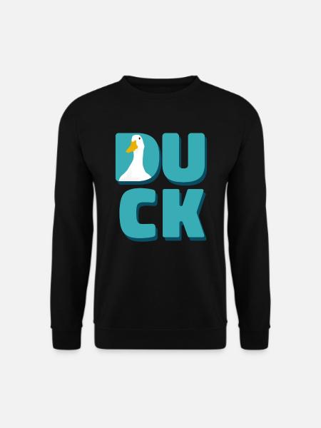 canard - Sweat-shirt Unisexe - noir