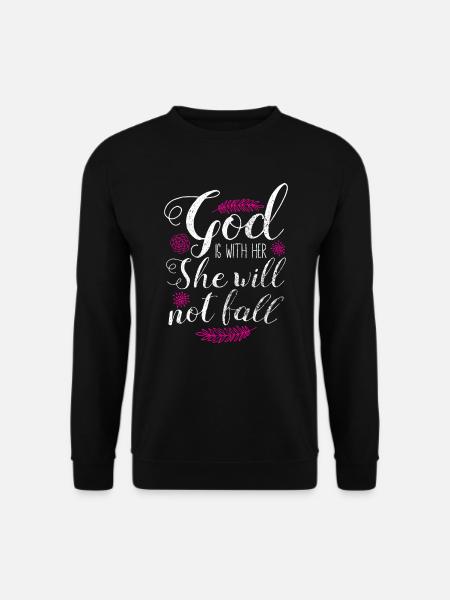 Bibel Psalm - Unisex Pullover - Schwarz