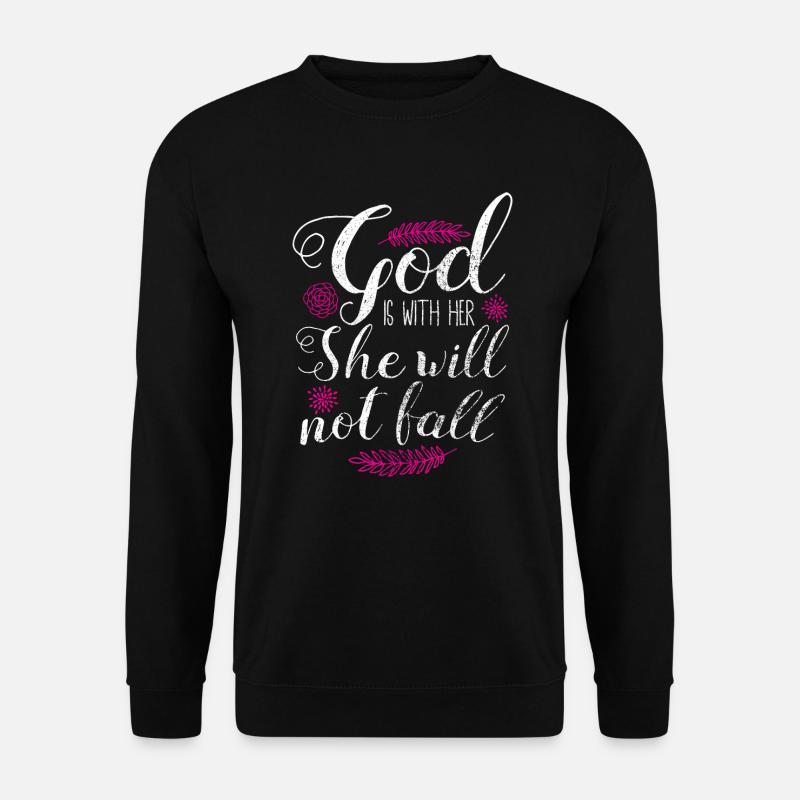 Bible psalm - Unisex Sweatshirt - black