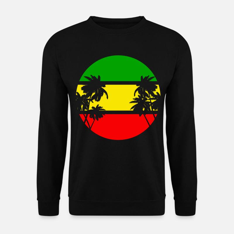 Reggae - Unisex Pullover - Schwarz