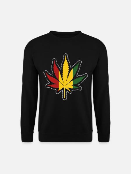 Reggae - Unisex Pullover - Schwarz