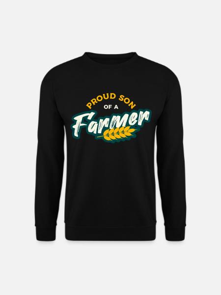 Stolzer Sohn Bauer - Unisex Pullover - Schwarz